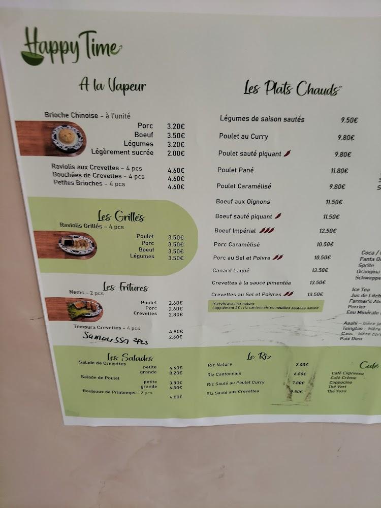 Happy Time - Menu Image 3